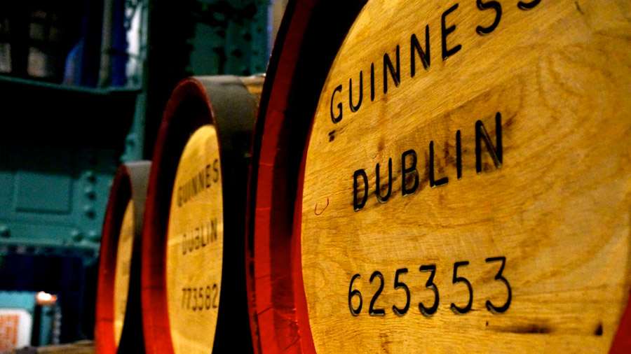 Visite chez Guinness lors d'un road-trip en irlande