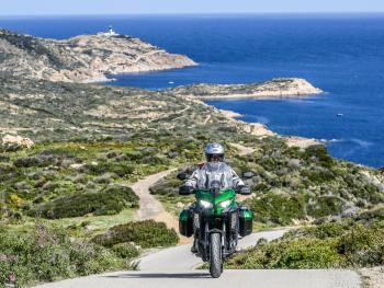 Moto en Corse