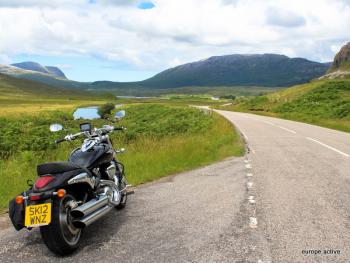 Ecosse à moto